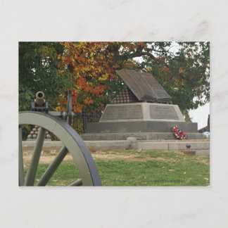 Hoogwatermerk, briefkaart Gettysburg-slagveld