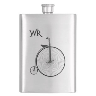 Hoogwiel-antieke-fietsmonogram Flacon