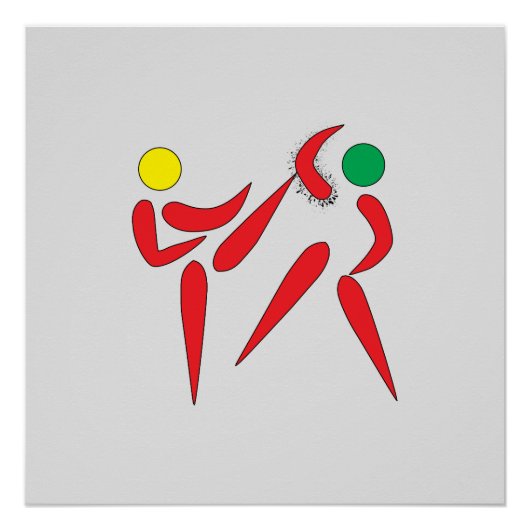 Hoogzieke Perfect Poster (Voorkant)