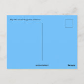 Hooibalen buiten Georgetown Delaware Briefkaart (Achterkant)