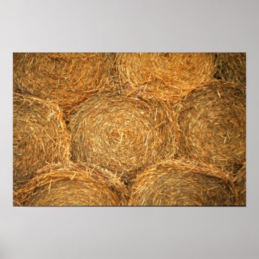 Hooiballen Poster (Voorkant)