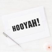 HOOIË! RECHTHOEKIGE STICKER (Envelop)