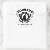 Hooiler B&W sticker (Tas)