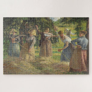 Hooioogst bij Éragny (1901) – Camille Pissarro Legpuzzel