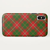 Hooirood groen geruit Case-Mate iPhone case (Achterkant (horizontaal))