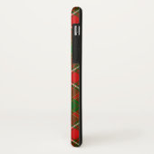 Hooirood groen geruit Case-Mate iPhone case (Achterkant/links)
