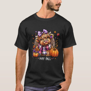 Hooival Hoogland Koe Hooival Bladeren Pompoen Hall T-shirt