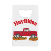 hooiwerk kredietkaart flessenopener (Voorkant)