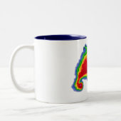 Hook Echo Tweekleurige Koffiemok (Links)