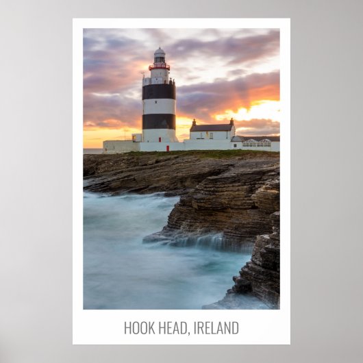 Hook Head, County Wexford, Ierland Poster (Voorkant)