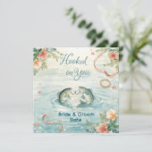 Hook on you for Fishing Lovers Invitation (Debout devant)
