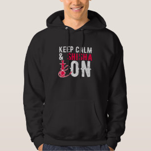 Hookah bewaar kalm shisha op waterpijpleiding roke hoodie