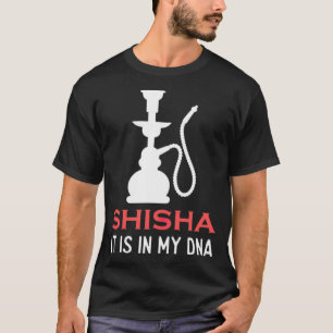 Hookah Shisha DNA tabakssmaak hoefijzer merk T-shirt
