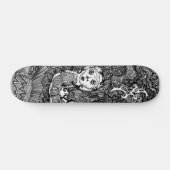 Hookah Smoking Catterpijler Skateboard (Horizontaal)