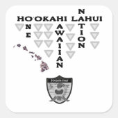 Ho'okahi Lahui sticker (Voorkant)