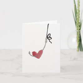 Hooked on You Valentine's Day Card Bedankkaart