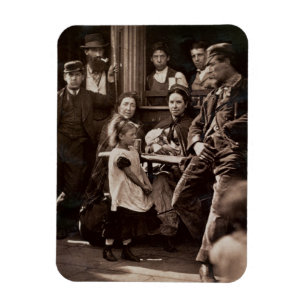 Hookey Alf of Whitechapel uit 'Street Life in Lo' Magneet