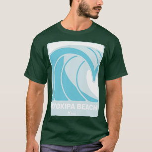 Hookipa Beach Maui Hawaï Atlantische Oceaan HI Cra T-shirt