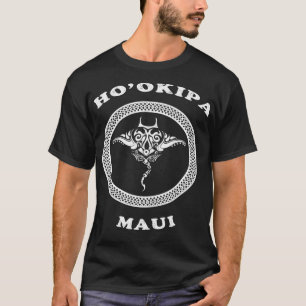 Hookipa Maui Hawaiian Tribal Stingray Vaca T-shirt