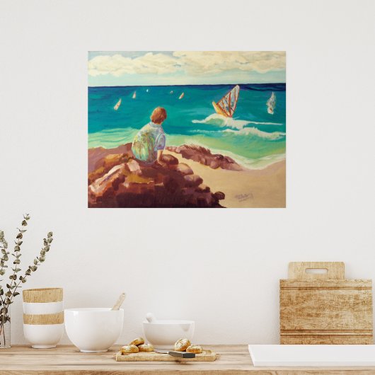 Hookipa Maui Poster (Keuken)