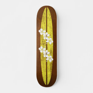 Hookipa Surf Vintage Faux Wood Skateboard