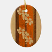 Hookipa Surfboard Ornament (Achterkant)