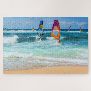 Ho'okipa Windsurfers, North Shore, Maui 1014 pc Legpuzzel
