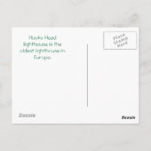 Hooks Head light House - Ierland Briefkaart (Achterkant)