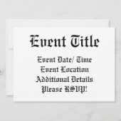 Hooks (Turquoise) Kaart (Achterkant)