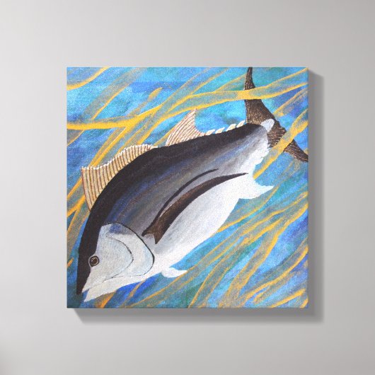 Hooky van school canvas afdruk (Voorkant)