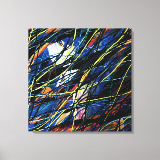 Hooky van school canvas afdruk (Voorkant)