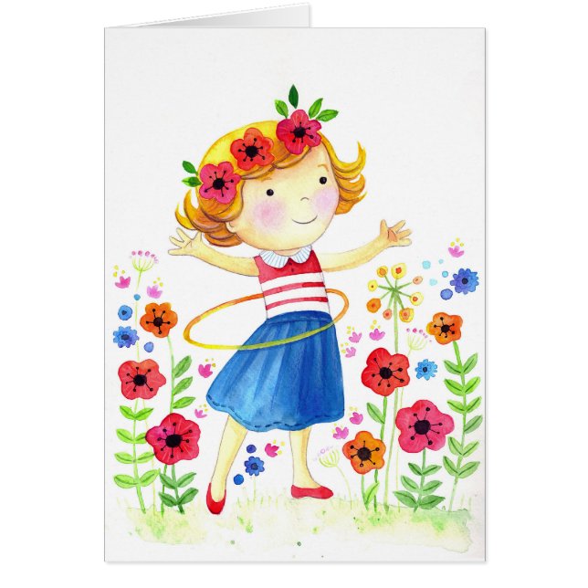 Hoolahoop Girl (Voorkant)