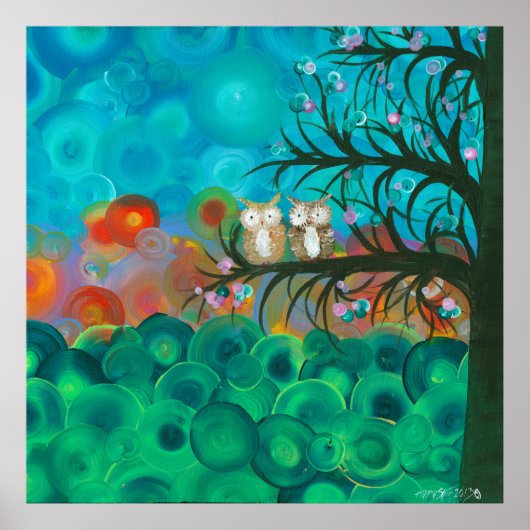 Hoolandia (c) 2013 - Afbeeldingen van kippen Poster (Voorkant)