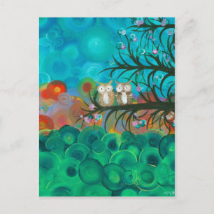 Hoolandia (c) 2013 - Owl Couples Briefkaart