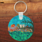 Hoolandia (c) 2013 - Owl Couples Sleutelhanger (Voorkant)