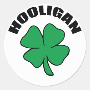 Hooligan Gift Ronde Sticker