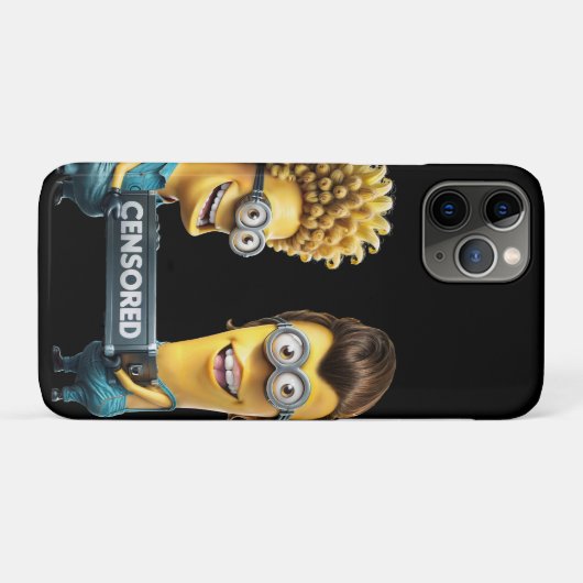 Hooligan minions Case-Mate iPhone case (Achterkant (horizontaal))