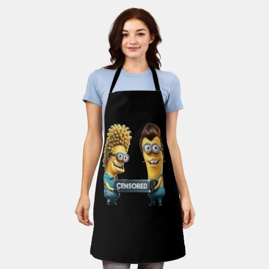 Hooligans minions schort (Gedragen)