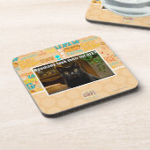 Hoomans maken daar bont af? bier onderzetter (Linkerzijde)