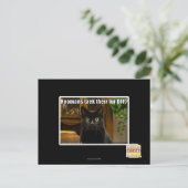 Hoomans maken daar bont af? briefkaart (Staand voorkant)