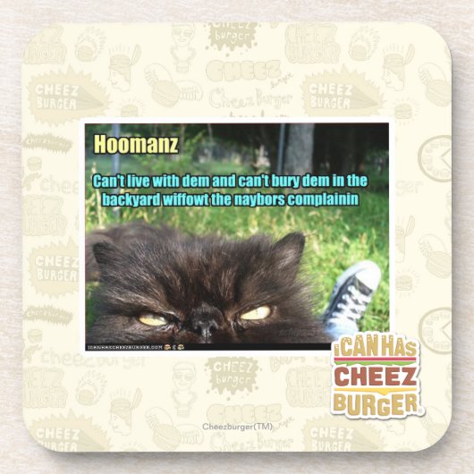 Hoomanz Drankjes Onderzetter (Voorkant)