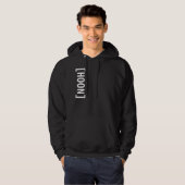 Hooning is geen misdaad hoodie (Voorkant volledig)
