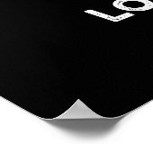 Hooo's Lookin Cool Funny Owl Pun Dark BG Poster (Hoek)