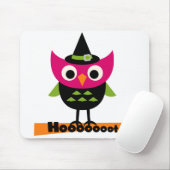 Hooot Owl Halloween T-shirts en Gifts Muismat (Met muis)