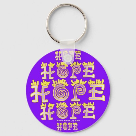 Hoop (1b) Sleutelhanger (Voorkant)