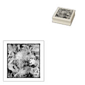 Hoop 2 x 2 	rubberstempel (Gestempeld)