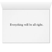 Hoop: Alles komt goed (Binenzijde Horizontaal (Onderkant))