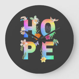 Hoop Artistiek Positief Motivatie Inspirerend Grote Klok
