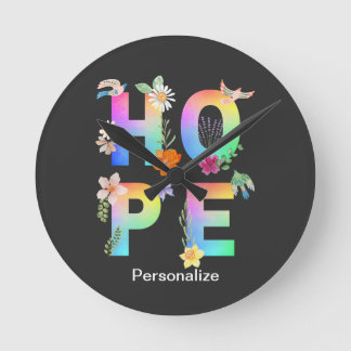 Hoop Artistiek Positief Motivatie Inspirerend Ronde Klok