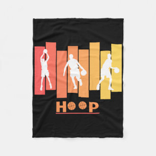 Hoop Basketbal Funny - Sinaasappel Fleece Deken